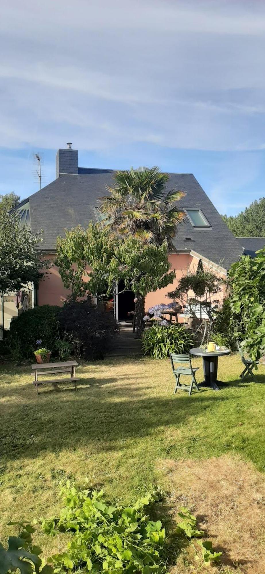La Maison Rose - Avec Grand Jardin Clos A 300M De La Mer Hauteville-sur-Mer Buitenkant foto